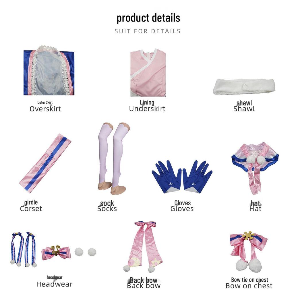 ManYiDuo 2023 Cute Lolita Cosplay Costume for Women - Anime Performance Outfit