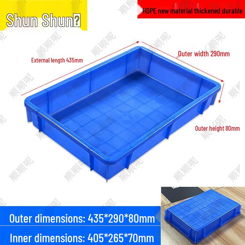 Durable Plastic Storage and Turnover Bins