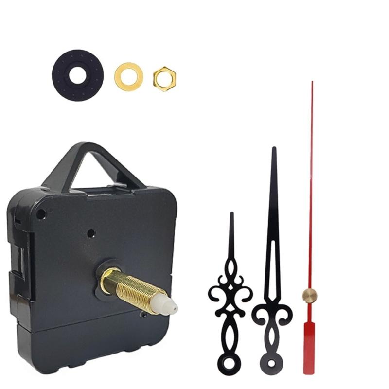 32mm Long Shaft  Clock Movement Replacement Set for Home Office and Workshop Clock Repairs