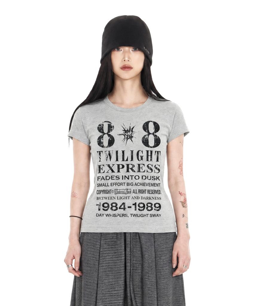 IDWS [W]Novichi T-Shirt Gray