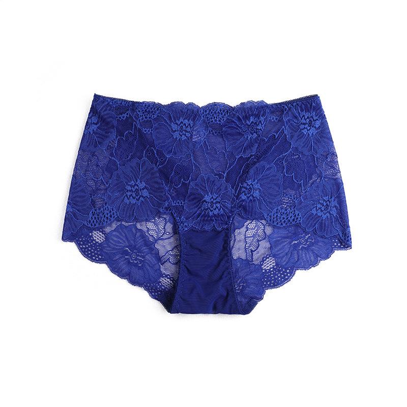 10 farben Frauen Sexy Spitze Höschen Blumen Stickerei Unterwäsche Mittlere Taille Butt Lift Nahtlose Slip Plus Größe Elastizität Panty