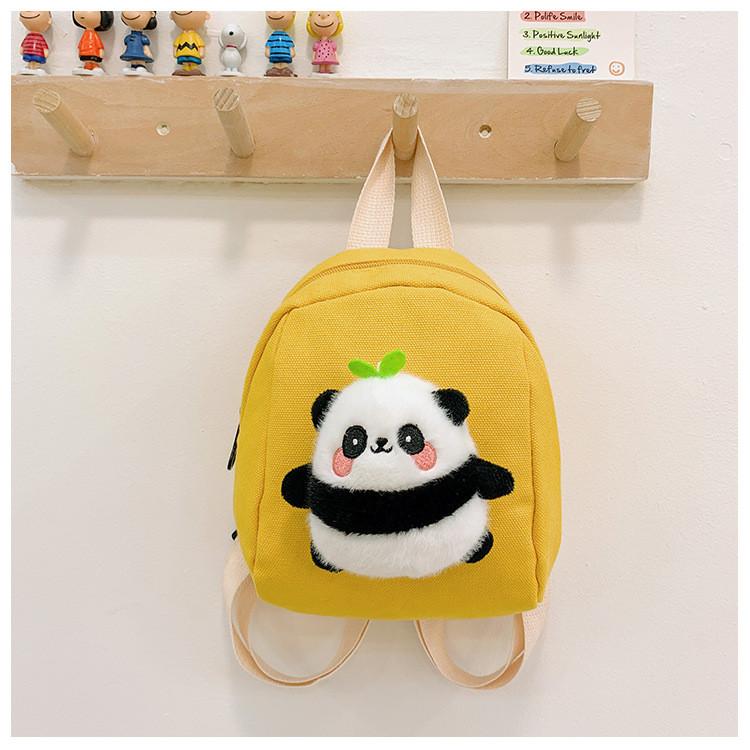 Charming Panda Children's Backpack Fun Trendy Kindergarten Nylon Bookbag Stylishly Lightweight