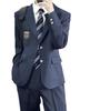AOTYP High School Uniform Student Halloween Size 2XL Men's Blazer, Suit, Costume, Navy,