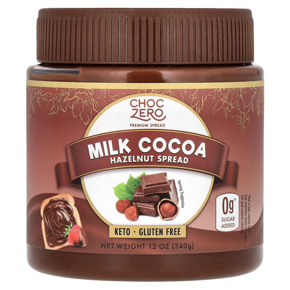 ChocZero Keto Spread Cocoa Hazelnut 340g (12oz)