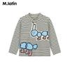 M.Latin Kinder Winter Spaß Ameisen-Print Langarm-T-Shirt