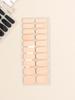 Strisce Gel Base Monocolore per Unghie (20 pezzi)