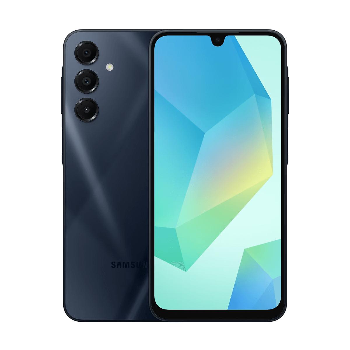 Samsung Galaxy A16 smartphone 4G 128GB Dual SIM Zwart/Blauw zwart