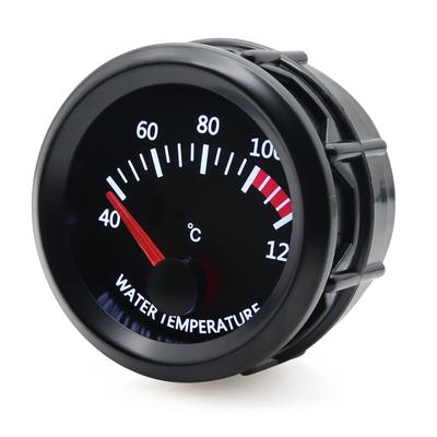 Teploměr vody v autě 2''52mm 40~120 ℃ se senzorem teploty vody, spojka teploty vody 1/8NPT adaptér do auta, 12V
