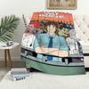 Cartoon TV U Ugly A Ameri cansS Blanket For Soft Throw Blanket for Picnic Bed Sofa Home Bedroom Cozy Warm Comfortable