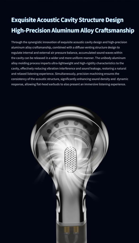 TRN Seahorse Pro Dynamic Wired Composite Aluminum Detachable Cable Intra-Conca Earphones, 14.2mm Driver, In-Ear Earphones, PU+LCP Diaphragm, Housing,