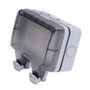 Cover Box Outlet IP66 Weatherproof Outdoor Socket with Independent Switch Indicator Light 250V