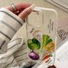Creative vegetable phone case suitable for Apple phones