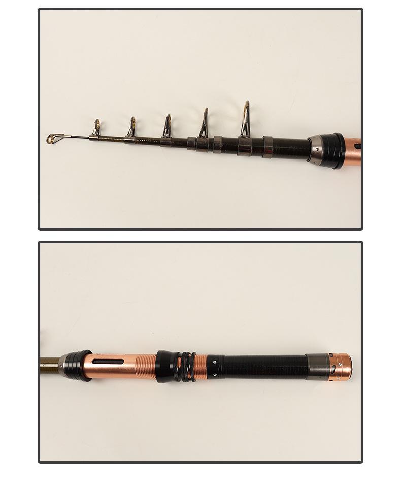 Compact Ultra-Hard Sea Casting Rod Set - Short Section, Long-Casting Pen Lure Rod