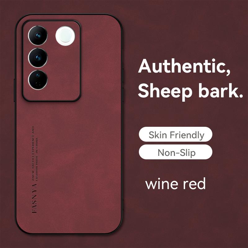 

Чехол для Vivo Z1 Pro V23e V23 V25 V27 V29 Pro T1 Pro V27E V29E, мягкий силиконовый край, твердая задняя крышка, чехол для телефона из искусственной кожи For Vivo Z1 Pro