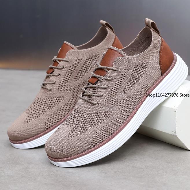 Fashion Plus Size Men's Shoes Lightweight Breathable Sticking Casual Shoes with Soft Sole Tenis Masculino Sneakers