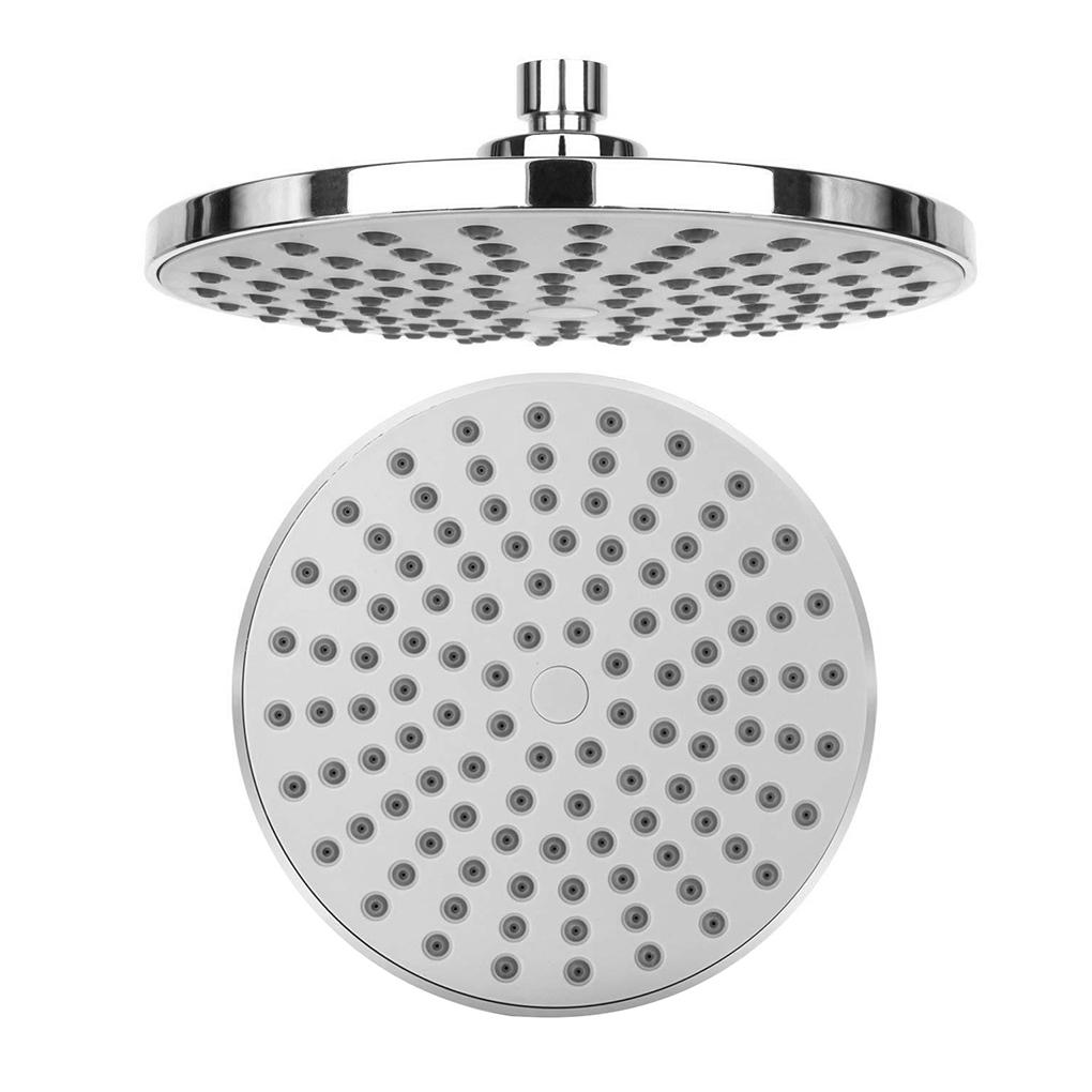 High Pressure Rain Bathroom Plating Round Water Saving Bath 