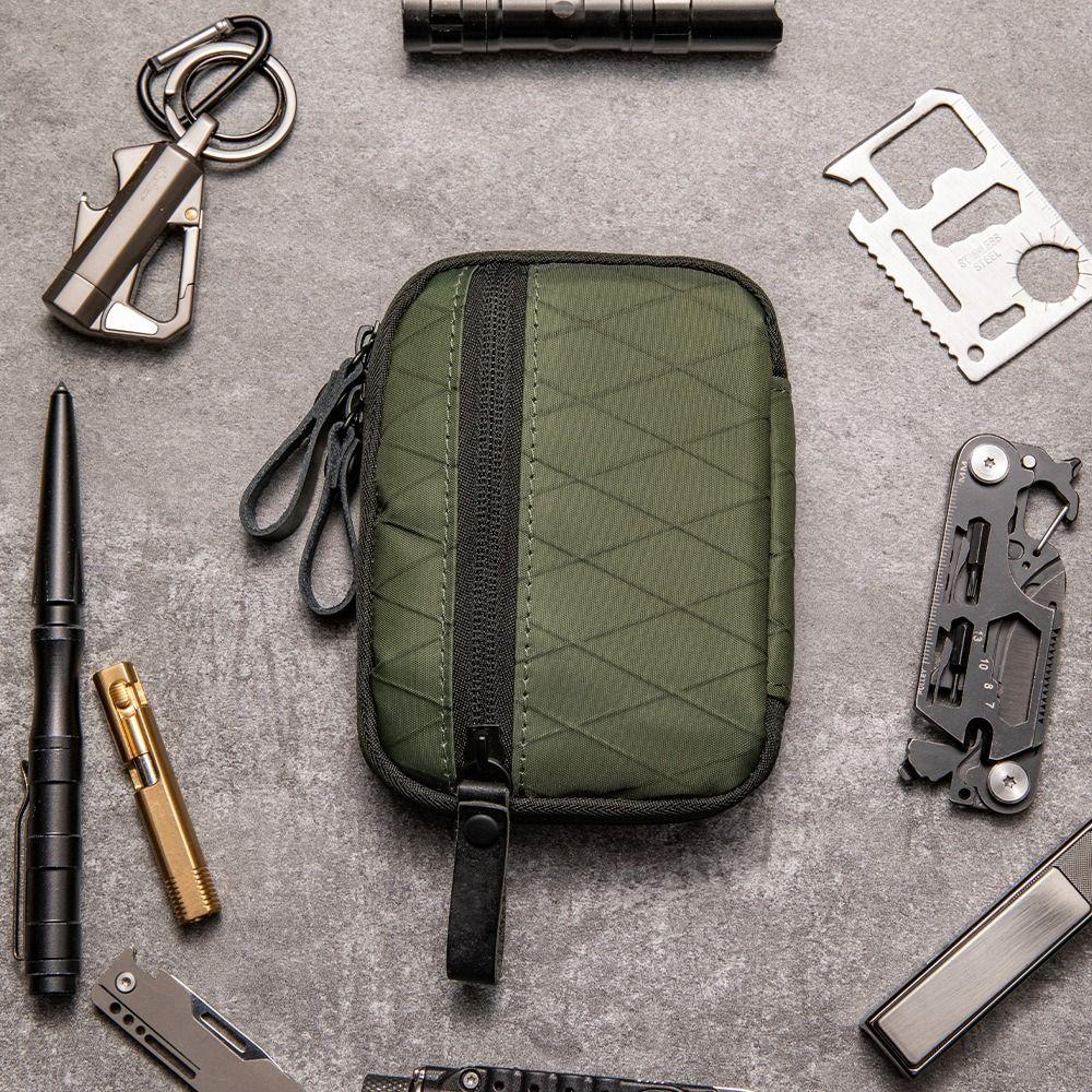 Waterproof EDC Pocket Organizer Sundries Bag Tool Storage Bag EDC Wallet Pouch  Outdoor Cycling