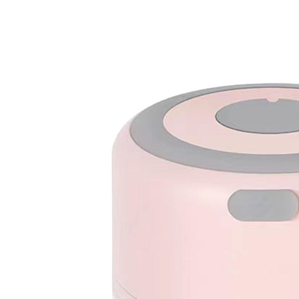 Electric Garlic Chopper 250ml Cordless Operation Multifunctional Detachable Mini Food Chopper for Ginger Onion Pink