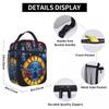 Guns N Roses Band Lunch Bag Retro Lunch Box School Portable Thermal Lunch Bags Graphic Cooler Bag