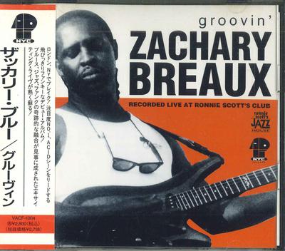 CD ZACKERY BLUE DONALD KNICKS ROY AY  Groovin VACF1004 VIDEARTS 1993 Japan ObiJazz Used