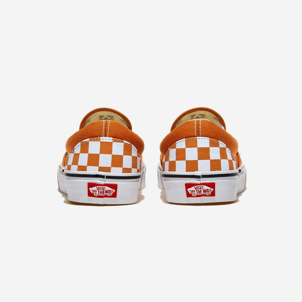 [Vans] Classic Slip-On - Color Theory Checkerboard Marmalade [VN000D6Y52K] [Shipped from Korea] 100% Authentic