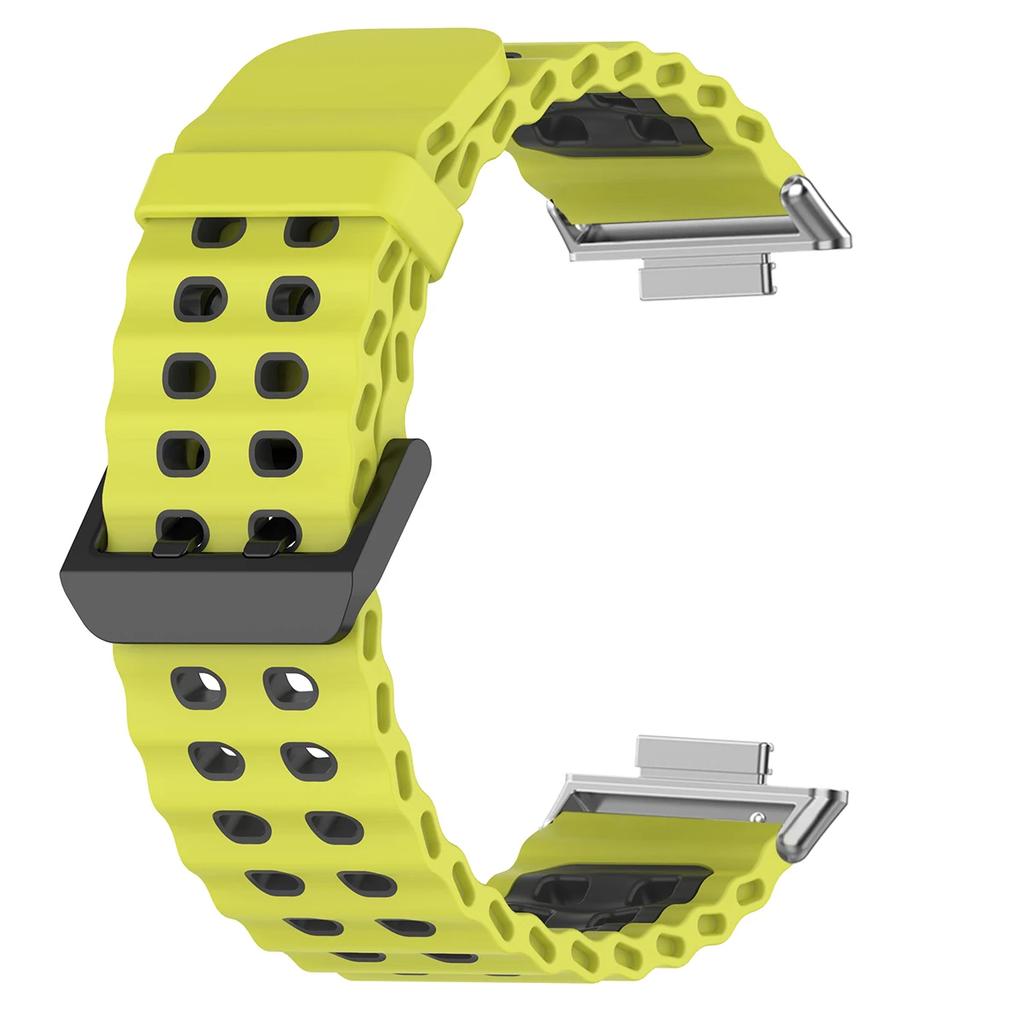 Silicone Wristband For Redmi Watch 5 Strap For Redmi Watch4 Xiaomi Mi Band 8 Pro/9 Pro Two Tone Breathable Correa Sport Bracelet