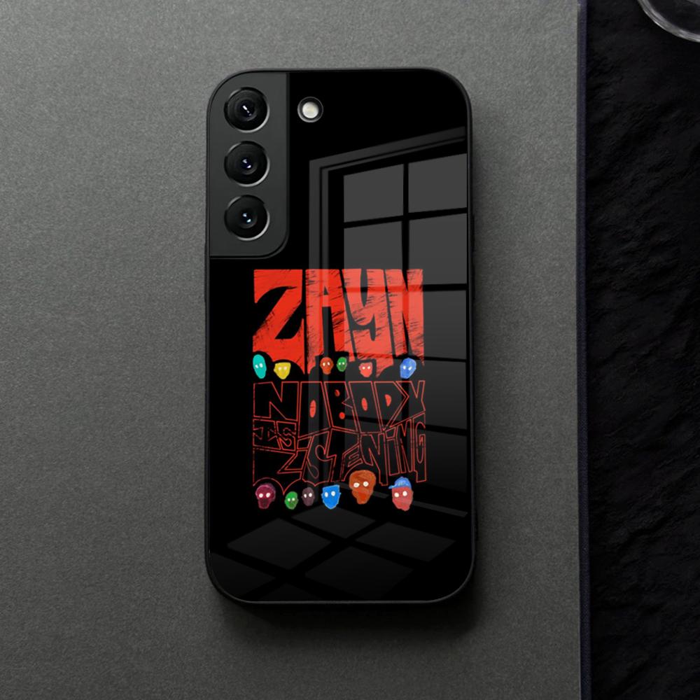 

Singer Zayn MalikS Phone Case Glass For Samsung Galaxy S21 S26 S25 S22 S20 S24 S23 Ultra Fe Plus A16 A34 A54 A24 Coque Galaxy S26 Plus