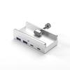 Aluminum USB 3.1 Hub Expansion 10gbs Data Transmission Clip With 5V 2A Extra Power Supply Port For Laptop Accessories