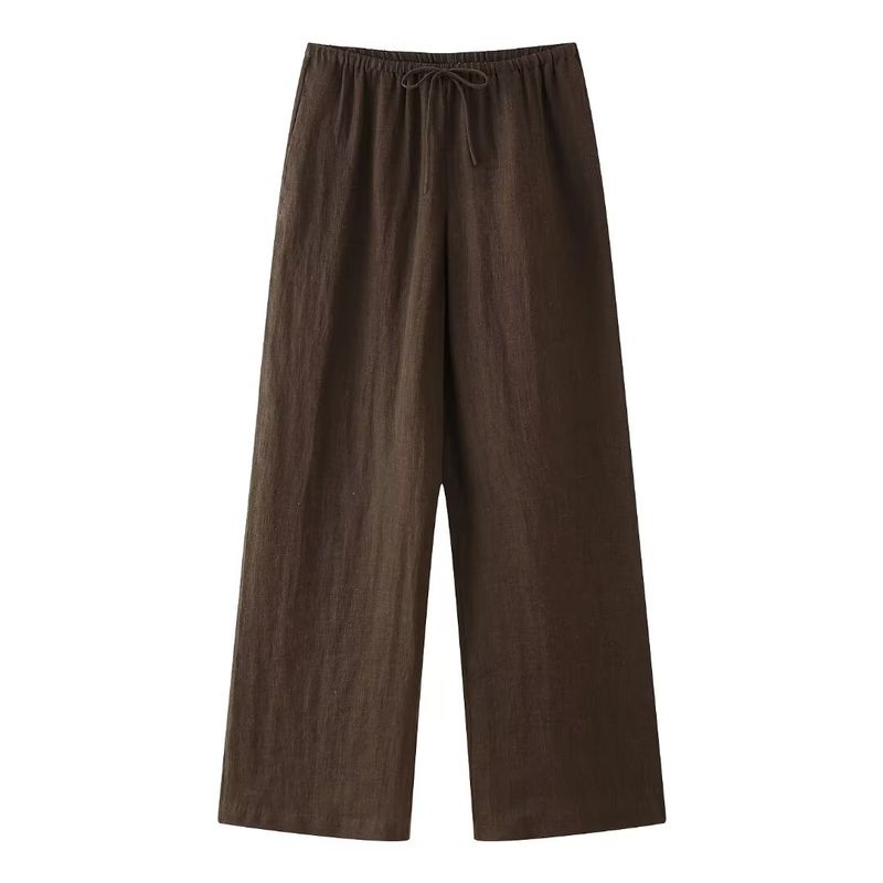 Kaslead New Arrival Women's Clothing Fashion Style Kimono Cross Outwear Casual Pants 6078572 5057572