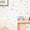 Cartoon Cloud, Star and Moon Wall Stickers for Children's Room Bedroom Wall Decoration