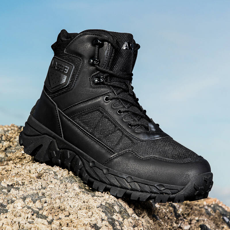 Men's Boots Outdoor Ankle Boots Non-slip Hiking Boots High Quality Sports Shoes Wear-resistant Jungle Trekking Size 39-47