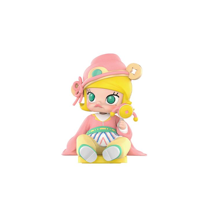 POP MART Point Gold Pentium Collection Figure Ornaments Mystery Boxes Single Mystery Box/Whole Box 12 Pcs PPMT-2601-0036