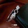 Animal Bracelet Micro Zircon Hip Hop Personality Men and Women Niche Jewelry Hipster Hip Hop Leopard Jewelry