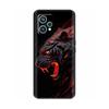Para Realme 9 Pro Plus Funda Divertida de Silicona Suave Cubierta de Teléfono Para Realme 9 4G Funda Negra Carcasas con Parachoques Resistentes a Golpes Para Realme 9 Pro+
