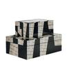 Nordic Minimalist Wooden Jewelry Box & Tissue Tray Decor for Bedroom/Living Room