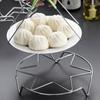1/2PCS Efficient Egg Cooking Rack Heat-Resistant Food Steamer Shelf Steaming Tray  Kitchen