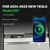 For Tesla Model 3 Y NEW 2025 2025 Docking Station Quick Charger Type-C USB Shunt Hub Fast Charging Power Splitter Car Accessorie