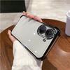 Case for Xiaomi POCO X7 Pro 5G,M7 4G Electroplated Color Border Clear Phone Casing Cover