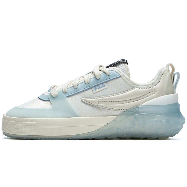 Fila Mixa A Fabric Top Layer Cowhide Tpu Low-Top Sneakers Women Sneakers Light-Blue F12W313201FWB