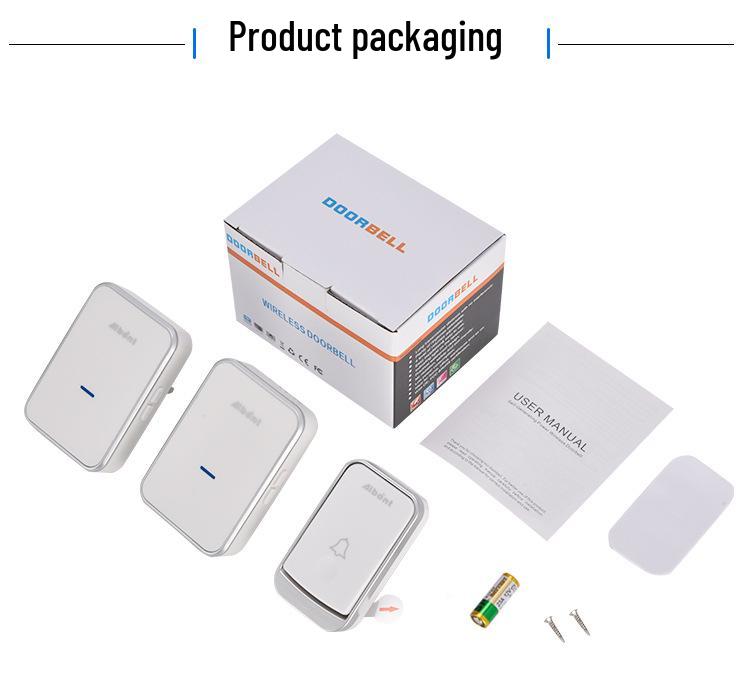 Smart Long-Distance Home Wireless Anti-Theft Doorbell