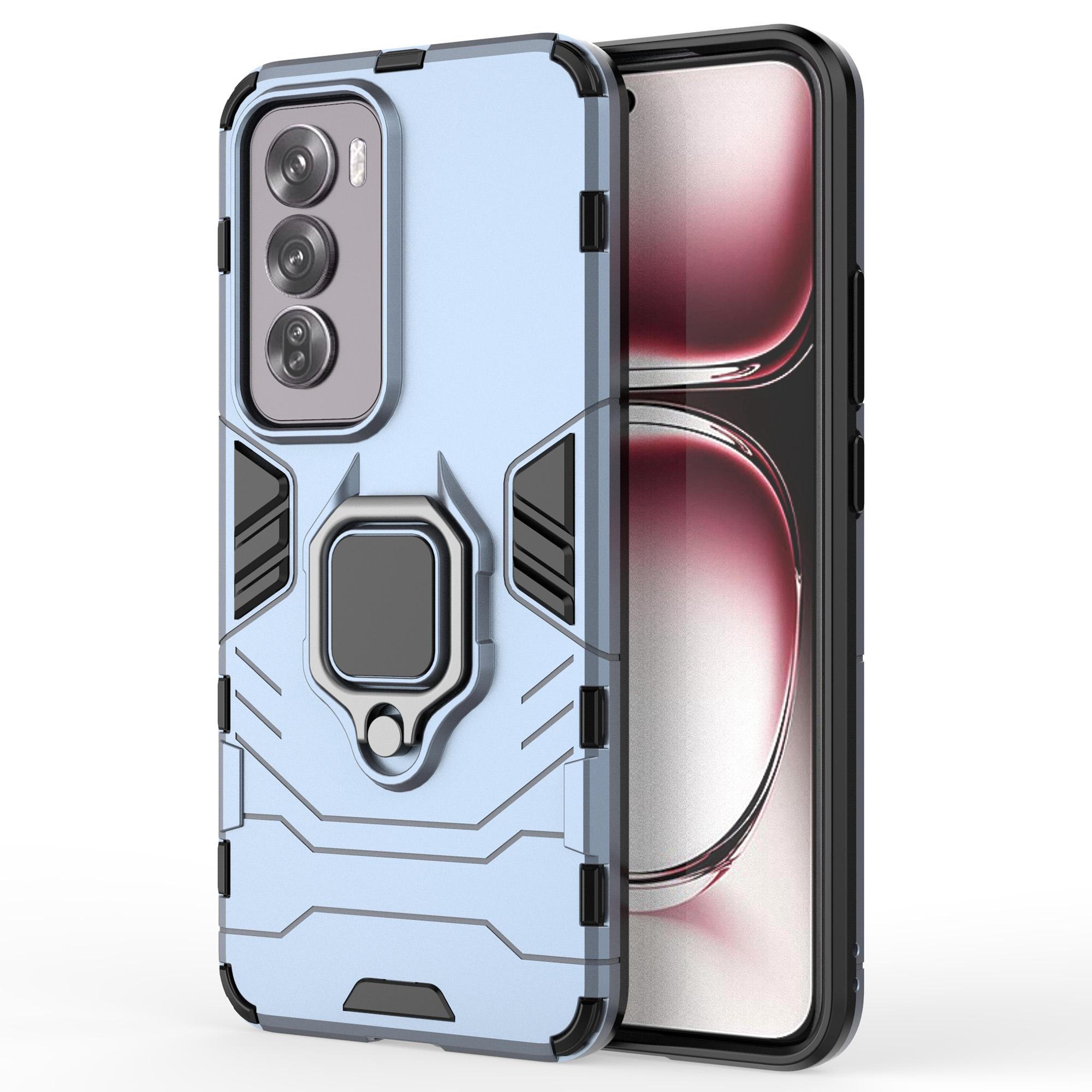 For Oppo Reno12 Pro 5G (Global) Case PC+TPU Phone Cover Kickstand B