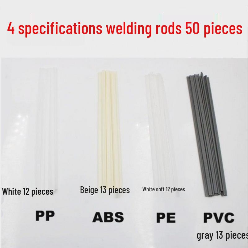 20/25cm Colored Plastic Welding Rods - Car Bumper Repair Tool for PP, PE, PVC, ABS, PPR