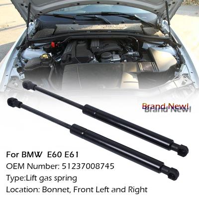 2 X Hood Lift Supports Shocks Struts Springs 51237008745 for BMW 525i 528i 530i