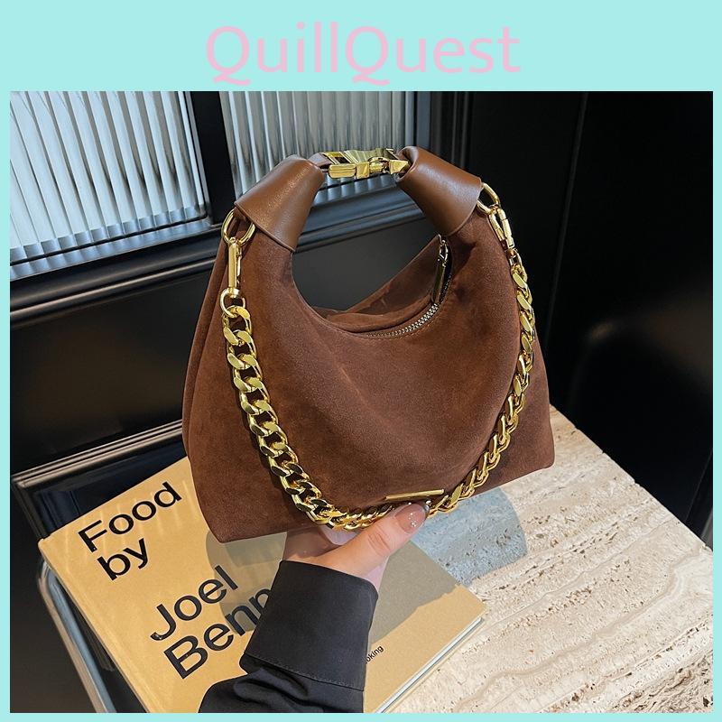 French Vintage Solid Color Handheld Dumpling Bag For Summer Casual Daily Use