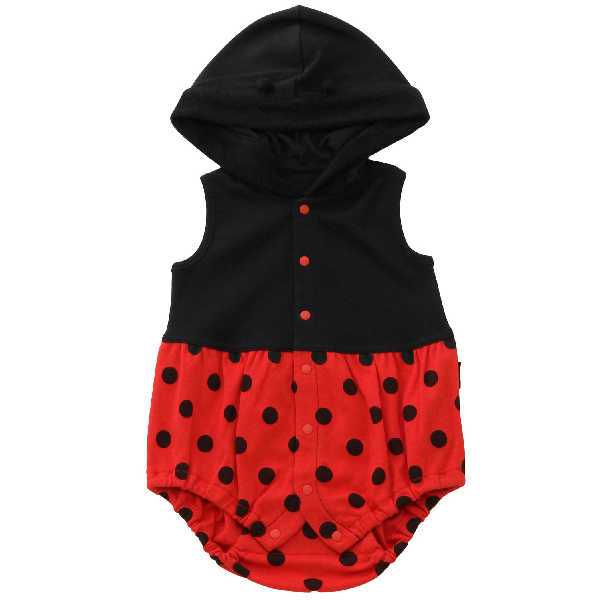 

COMME CA ISM Insect Motif Rompers 80cm Red (70/80cm) 23-44EY04-202