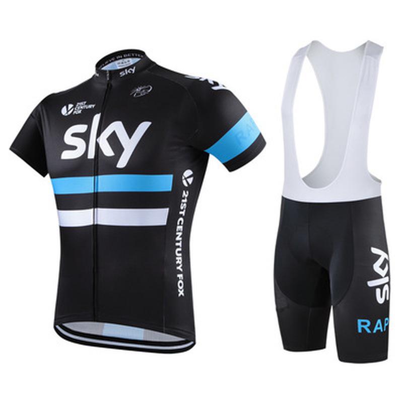 Ensembles de maillots de cyclisme Pro Team pour hommes, cuissards à