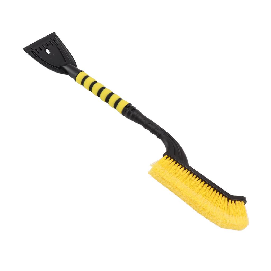 Snow Brush Detachable Ice Scraper Snow Removal Tool with Ergonomic Foam Grip for Cars Trucks Yellow