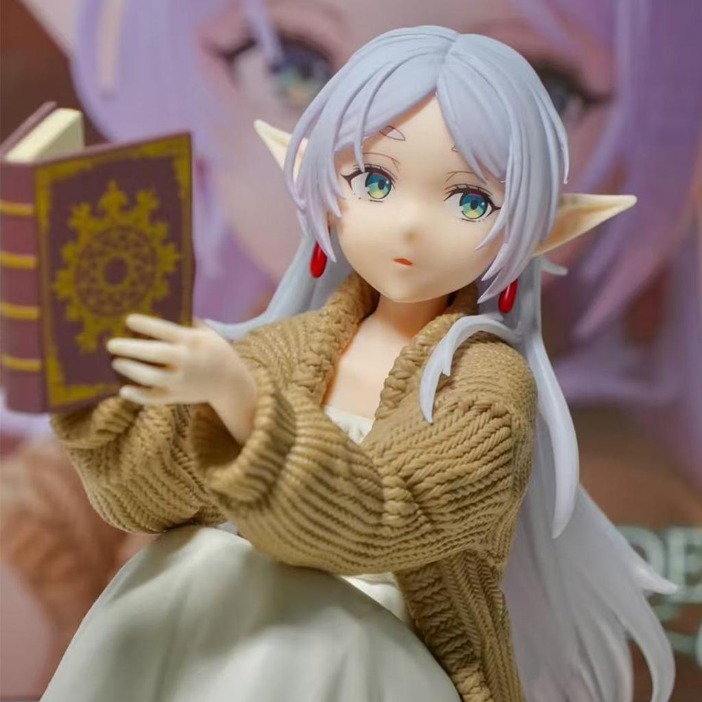 Anime Girl Figure Sousou No Frieren Action Collectible Model Doll Noodle Stopper Beyond Journey'S End Toy For Fans