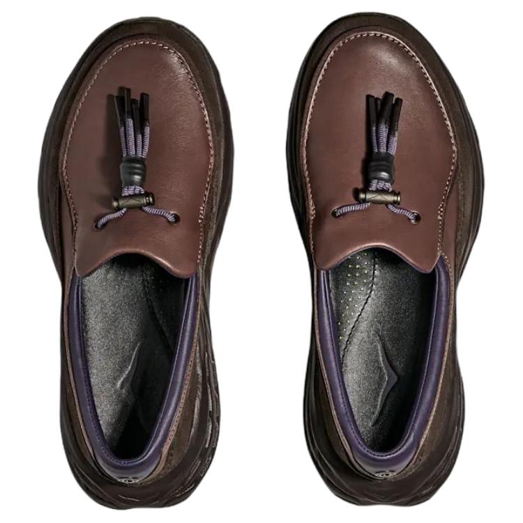 HOKA Speed Loafer Walnut Унисекс Кроссовки Коричневые 1162170-WNTC