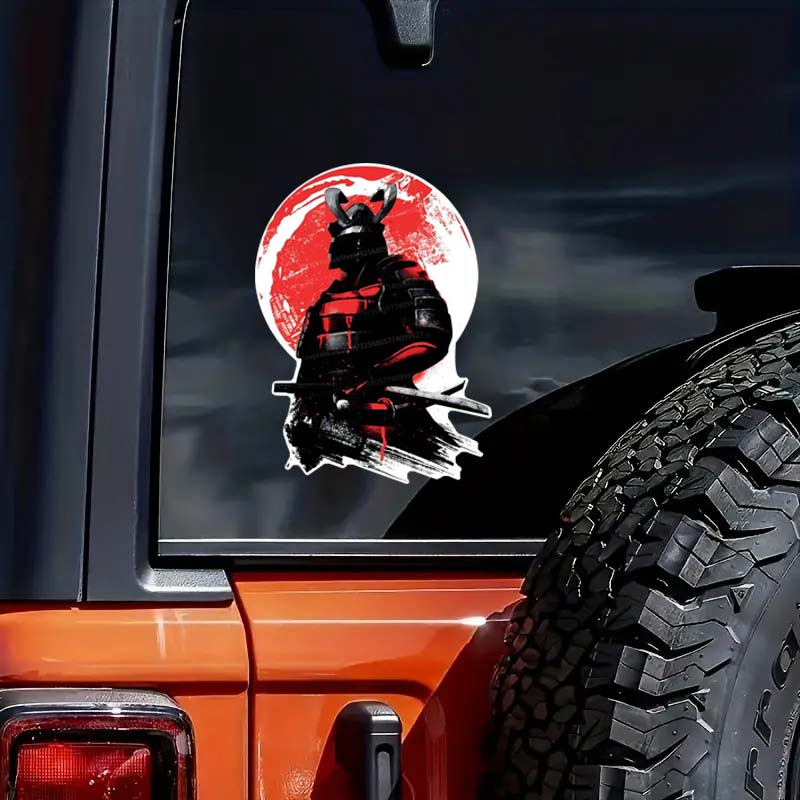 For Personality Samurai Car Sticker Vinyl Decal Waterproof Window Motorcycle Camper Bumper Truck Laptop Decoration SH502